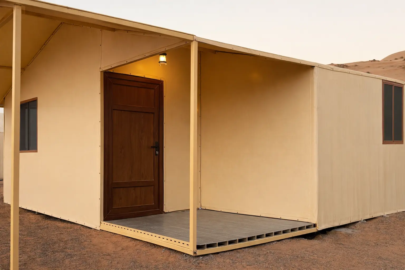 Luxury desert tent